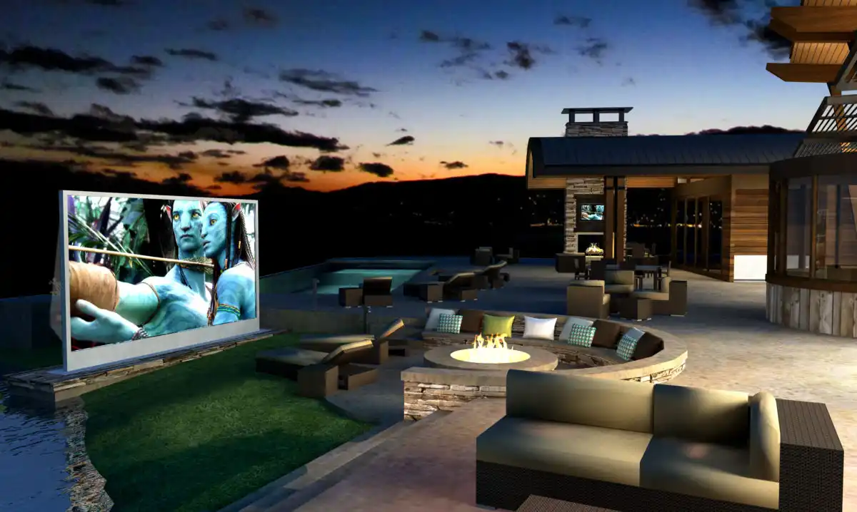 Home Cinema All’aperto Home Cinema All'aperto