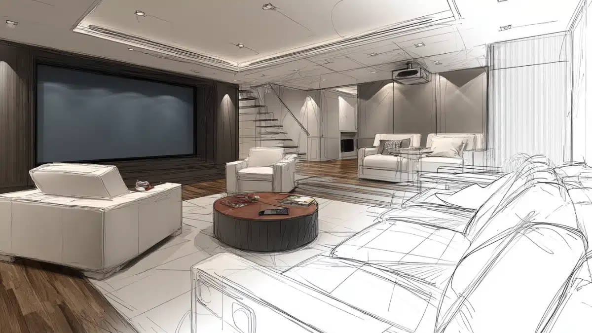 robertodallavalle_Architectural_concept_design_half_sketch__h_37fad39a-2ef0-4cfa-b87e-9637fa9f71ed_0 progettazione Home Cinema