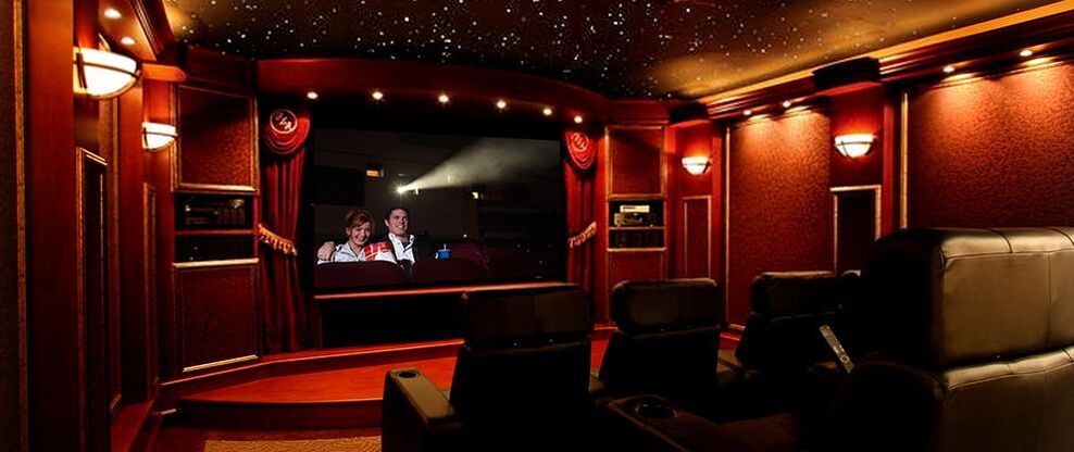 Home theatre di lusso Home theatre di lusso